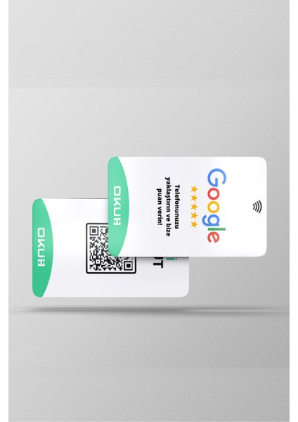 Tecrübe Bilişim Google Yorum Kartı Google Harita Nfc & Qr Destekli