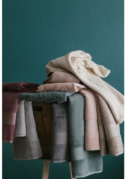 Ap Bambu Bornozlu Aıle Setı Ekru-Vızon - Aıle Setı fiyatları