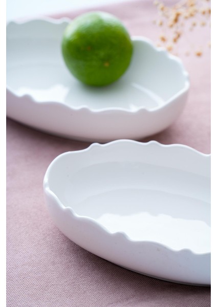 Nirvana Oval Sunum Tabağı - 16.5 cm