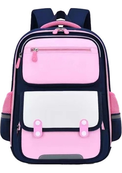Ilkokul Öğrencilerinin 1-3-6. Sınıflar Için Okul Çantaları Kız ve Erkek Çocuklar Için Omurgayı Koruyan ve Yükü Azaltan Ingiliz Tarzı Sırt Çantaları (Yurt Dışından)