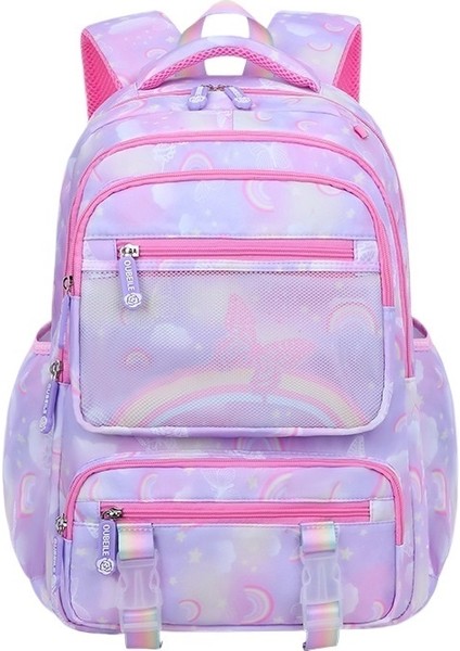 1-3-6.sınıf Ilkokul Kız Çocukları Için Okul Çantaları, Yükü Azaltan ve Omurgayı Koruyan Sevimli Çocuk Sırt Çantaları (Yurt Dışından)