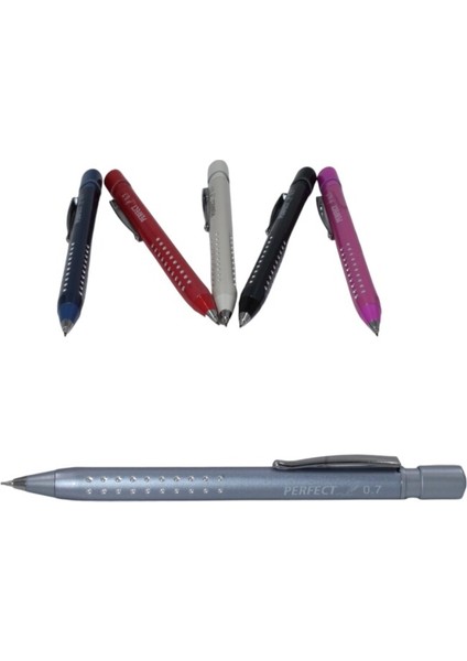 0.7 Metal Üçgen Grip Versatil Mekanik Uçlu Kalem MP1314 fırsatları