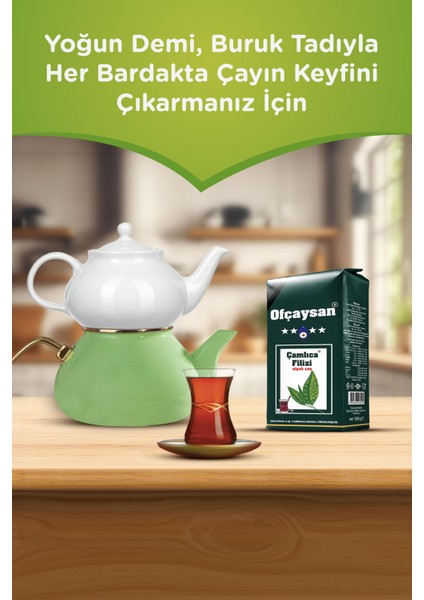 Çamlıca Filizi 500 Gr. Siyah Çay