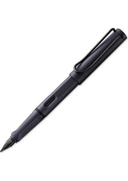 Safarı Dolma Kalem Metal Klıps Lh Uc Steel Black