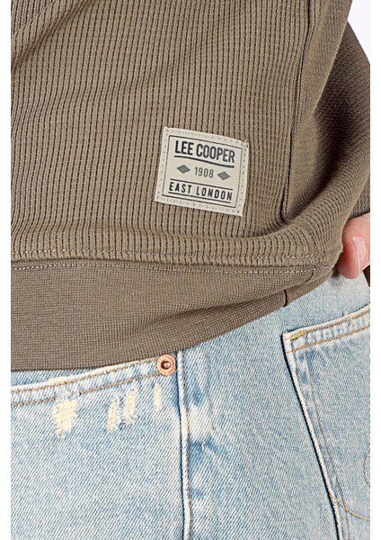 Sirius Erkek Polo Yaka Sweatshirt Olive indirimleri