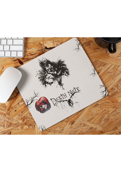 Death Note Shinigami Ölüm Meleği Rhuyu Anime Karakteri Hediyelik Baskılı Mouse Pad