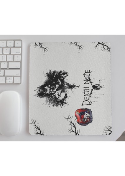 Death Note Shinigami Ölüm Meleği Rhuyu Anime Karakteri Hediyelik Baskılı Mouse Pad modelleri