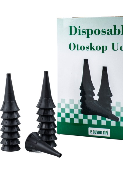 Otoskop Ucu 2.5 mm El Tipi (Reisler ve Hanine Uyumlu 100 Adet(1 Kutu)