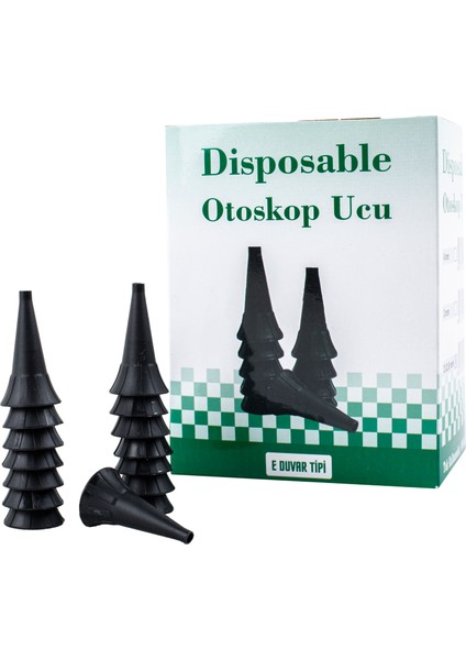 Otoskop Ucu 2.5 mm El Tipi (Reisler ve Hanine Uyumlu 100 Adet(1 Kutu)