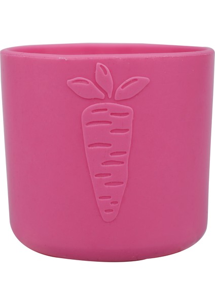 Bubu Silikon Alıştırma Bardağı Bubble Gum Pink