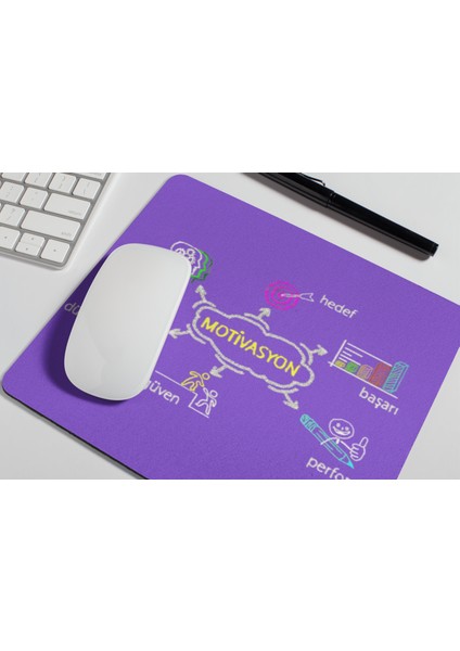 Nino Store Motivasyon Aşamaları Hediyelik Baskılı Mouse Pad