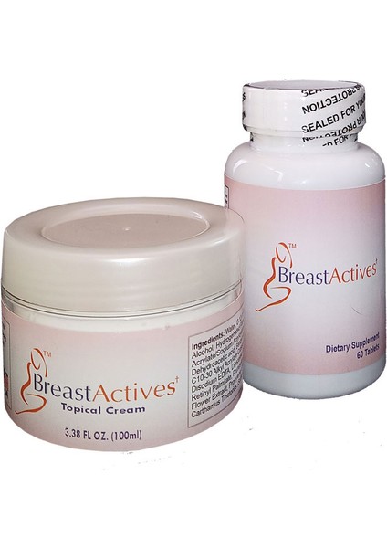 Topical Cream + Breast Actıves Dietary Supplement modelleri