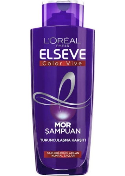 Color Vive Mor Şampuan Turunculaşma Karşıtı 200 L