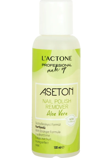 L'ACTONE Oje Çıkarıcı Aseton - Aloe Vera