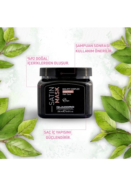 Qauddro Satın Canlandırıcı ve Parlaklık Veren Bakım Maskesı 250 ml