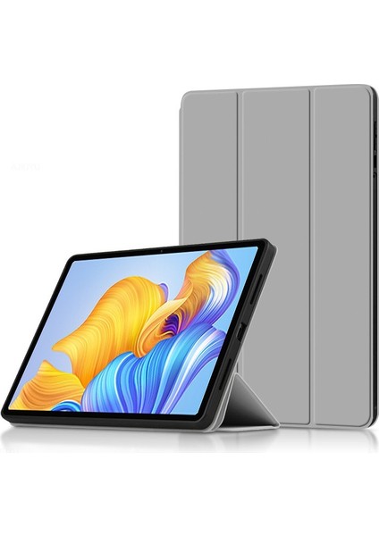 Honor Pad 8 Flip Folio Ultra Ince Pu-Deri Sert Kabuk Kapak Için Tablet Kılıfı (Yurt Dışından)