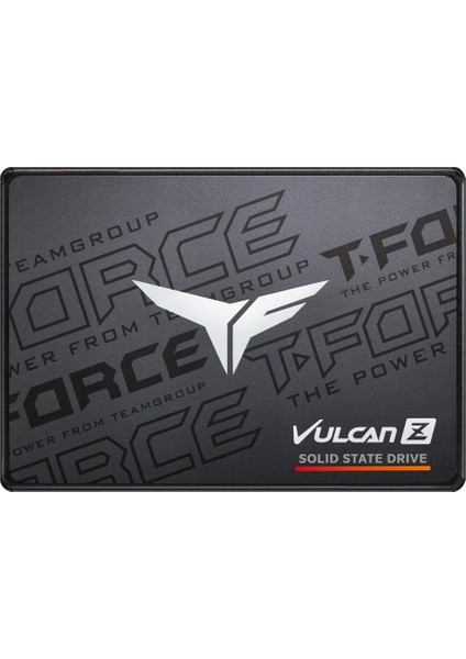 Team Vulcan Z 256GB 520/450MB/S 2.5&quot; Sata 3 SSD Disk (T253TZ256G0C101)