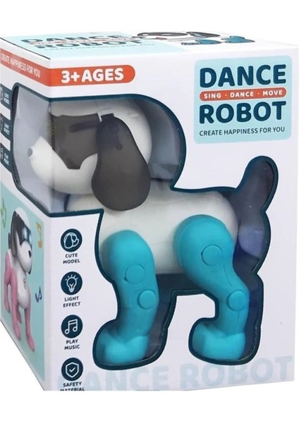 Dans Eden Işıklı Robot Köpek