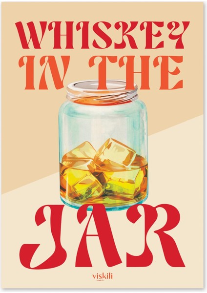 Whıskey In The Jar Viskili Poster Iı (50X70CM)