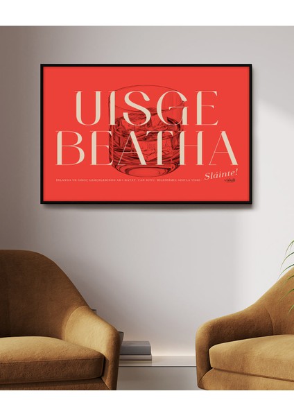 Uisge Beathe Poster (70X50CM)