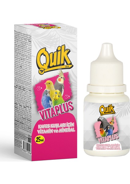 Vita Plus Kuş Vitamini 25 ml