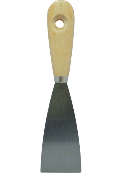 Tahta Saplı Metal Spatula