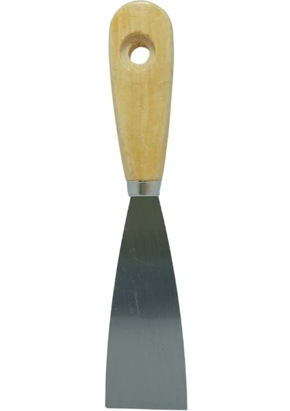 Tahta Saplı Metal Spatula