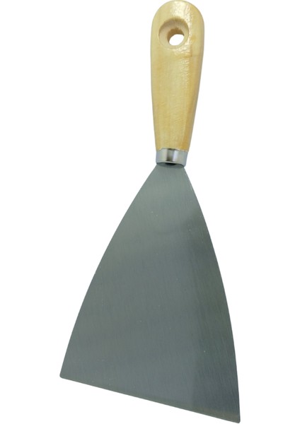 Tahta Saplı Metal Spatula