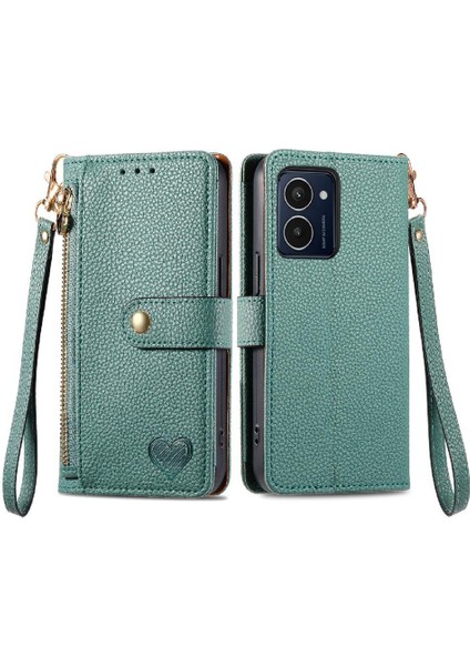 Hmd Darbe Pro Cüzdan Fermuar Darbeye Deri Kılıf Aşk Için Flip Case (Yurt Dışından)
