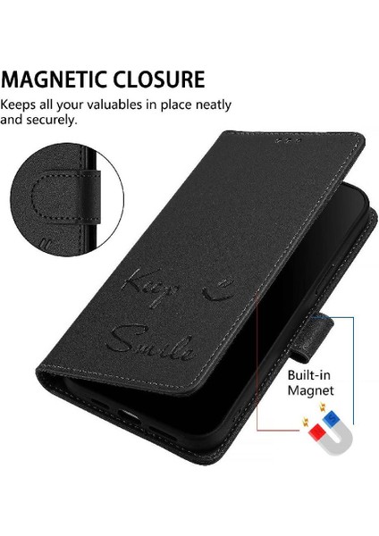 Samsung Galaxy A04E 4g Pu Deri Rfıd Engelleme Kapak Kapak Kartı (Yurt Dışından)