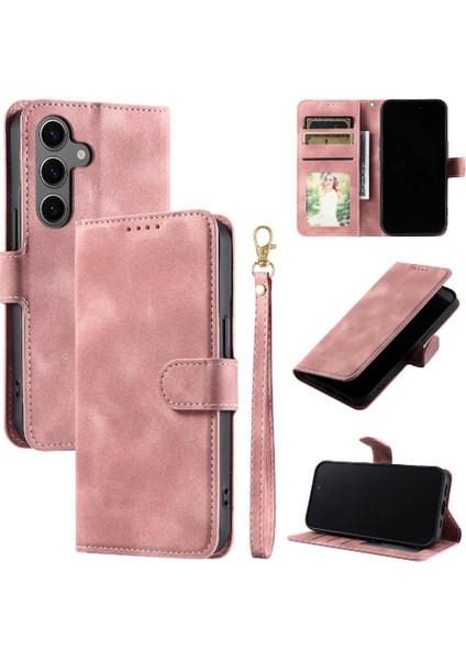 Samsung Galaxy A14 Için Flip Case 4g/5g Kickstand Cüzdan Kart Yuvaları Pu (Yurt Dışından)