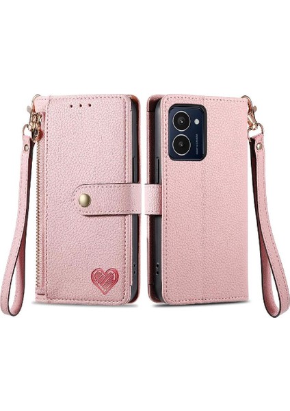 Hmd Darbe Pro Cüzdan Fermuar Darbeye Deri Kılıf Aşk Için Flip Case (Yurt Dışından)
