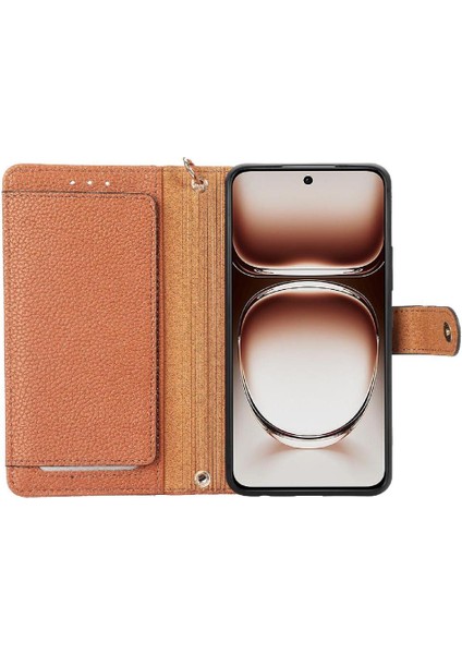 Oppo Oppo 12F Cüzdan Aşk Darbeye Deri Kılıf Fermuar Için Flip Case (Yurt Dışından)