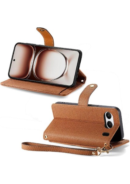 Oneplus Nord 4 Için Flip Case Darbeye Aşk Deri Kılıf Cüzdan Fermuar (Yurt Dışından) modelleri