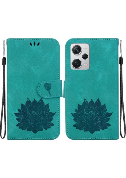 Redmi Not 12 Için Flip Case Pro Artı 5g Manyetik Kickstand Kabartma (Yurt Dışından)