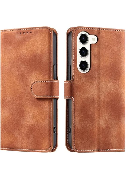 Samsung Galaxy S23 Için Flip Case Pu Deri Cüzdan Kart Yuvaları Manyetik (Yurt Dışından) indirimleri