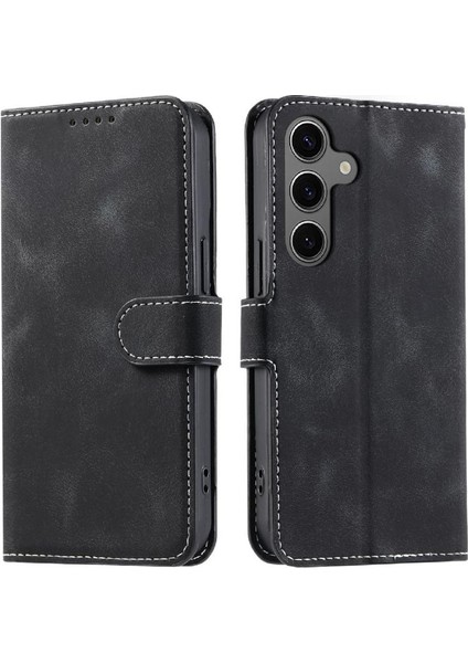 Samsung Galaxy S24 Artı Pu Deri Kickstand Cüzdan Kartı Için Flip Case (Yurt Dışından) indirimleri