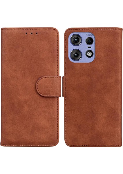 Kenar 50 Pro 5g Için Flip Case Standı Tutucu Premium Pu Deri Kart (Yurt Dışından)