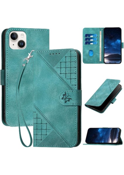 IPhone 13 Mini ve Kredi Kartı Yuvası Yüksek Kaliteli Deri Için Flip Case (Yurt Dışından)