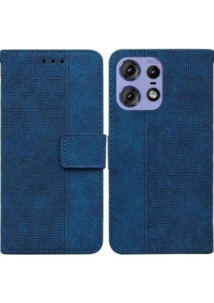 Kenar 50 Pro 5g Premium Pu Deri Kickstand Özelliği Için Flip Case (Yurt Dışından)