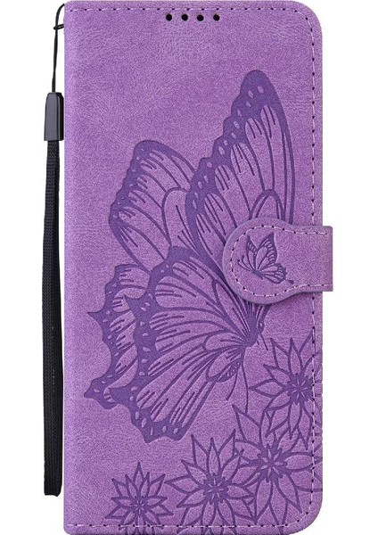 Poco M6 4g Için Flip Case Cüzdan Manyetik Closu Pu Deri Büyük Kart (Yurt Dışından)