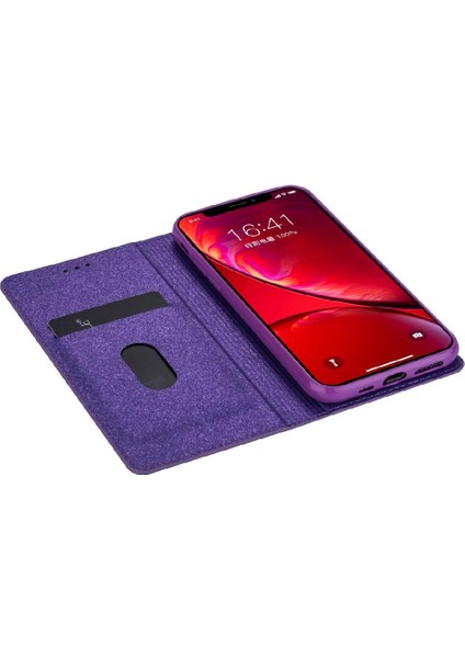 Glitter Flip Case IPhone 11 Pro Max Flip Case Cüzdan Kart Tutucu Pu (Yurt Dışından)