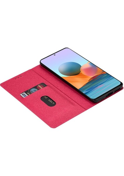 Glitter Flip Case Redmi Için Not 11 4G/11S 4g Kart Tutucu Pu Flip (Yurt Dışından)