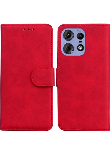 Kenar 50 Pro 5g Için Flip Case Standı Tutucu Premium Pu Deri Kart (Yurt Dışından)
