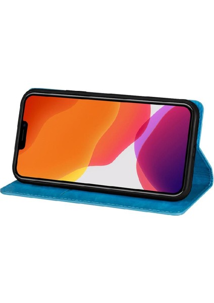 IPhone 13 Için Glitter Flip Case Pro Max Flip Case Cüzdan Pu Deri Kart (Yurt Dışından)