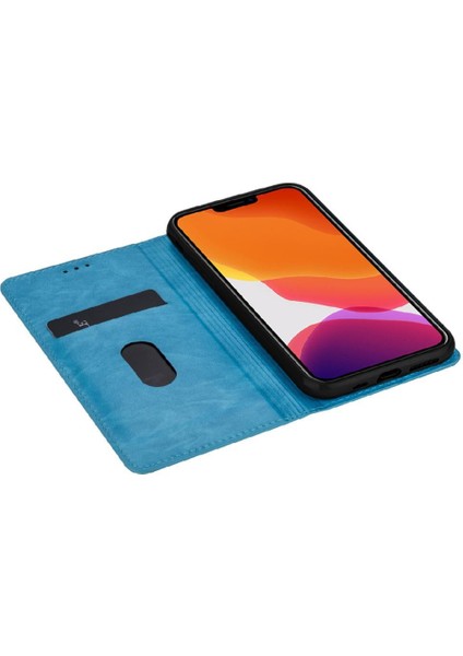 IPhone 13 Için Glitter Flip Case Pro Max Flip Case Cüzdan Pu Deri Kart (Yurt Dışından)