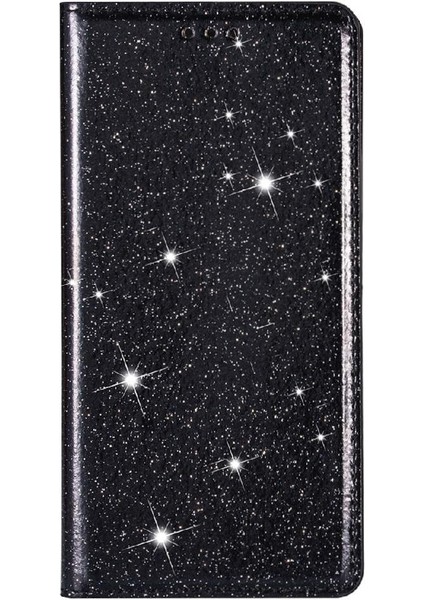 IPhone 15 Için Glitter Flip Case Artı Kart Tutucu Flip Case Cüzdan Pu (Yurt Dışından)