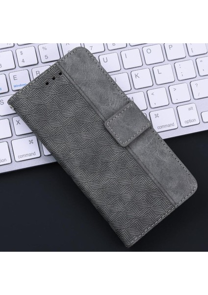 Kenar 50 Pro 5g Premium Pu Deri Kickstand Özelliği Için Flip Case (Yurt Dışından)