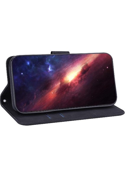 Kenar 50 Pro 5g Premium Pu Deri Kickstand Özelliği Için Flip Case (Yurt Dışından)