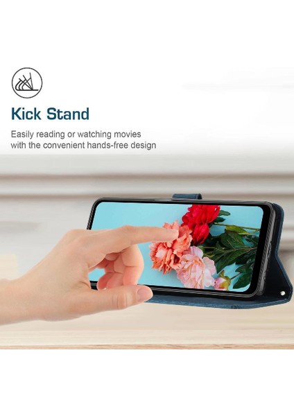 Poco M6 4g Kart Ekleme Cüzdan Pu Deri Için Flip Case (Yurt Dışından)